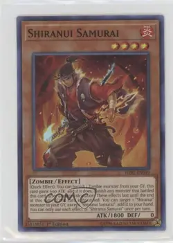 Shiranui Samurai 1st Ed. YuGiOh Hidden Summoners #HISU-EN049 - Image 1