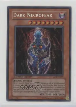 Dark Necrofear YuGiOh Master Collection Volume 1 Limited Edition Promo 2004 - Image 1