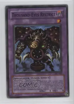 Thousand-Eyes Restrict YuGiOh Upper Deck Duelist League Promo #DL1-001 2002 - Image 1