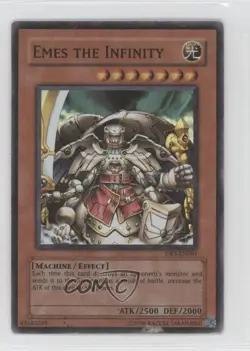 Emes the Infinity YuGiOh Destiny Board Traveler Gameboy Advance Promo #DBT-EN001 - Image 1
