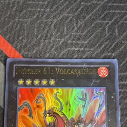 Number 61: Volcasaurus [1st Edition] ZTIN-EN002 YuGiOh Zexal Collection Tin - Image 3