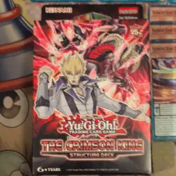 YuGiOh The Crimson King Structure Deck Sealed & 30cd MZMI/AGOV Supreme King Core - Image 2