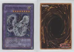 SR - Cyber Twin Dragon Unlimited YuGiOh netic Revolution #CRV-EN035 2005 1u6 - Image 3