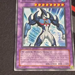 Yugioh : Elemental Hero Marine Neos - TAEV-EN041 - Rare - 1st Edition LP - Image 4