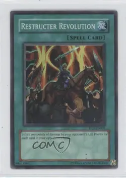 Restructer Revolution YuGiOh Upper Deck Duelist League Promo #DL5-EN001 2002 - Image 1