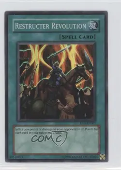 Restructer Revolution YuGiOh Upper Deck Duelist League Promo #DL5-EN001 2002 - Image 1