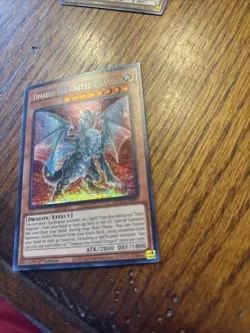 Yugioh Timaeus The United Dragon MP23 Secret Rare 1st Edition NM - Image 3