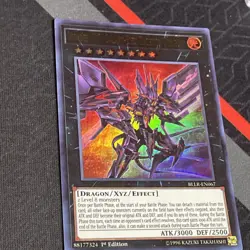 Yugioh Number 107: Galaxy-Eyes Tachyon Dragon BLLR-EN067 Ultra Rare 1st Ed - Image 5