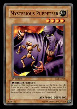 Mysterious Puppeteer SDK-A043 Starter Deck Kaiba 1st Edition 2002 - Yugioh - Image 1