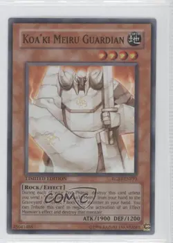 Koa'ki Meiru Guardian YuGiOh Series 6 Collectors Tins Limited Edition Promo 2009 - Image 1