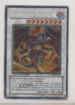 Red Dragon Archfiend YuGiOh Series 5 Collectors Tins Limited Edition Promo 2008 - Image 1