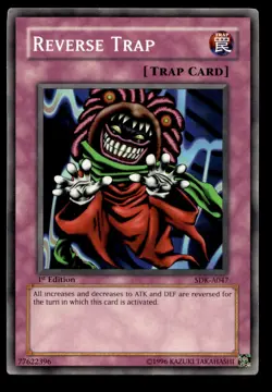 Reverse Trap SDK-A047 Starter Deck Kaiba 1st Edition 2002 - Yugioh - Image 1