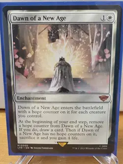 Dawn of a New Age 2 card lot. #5 and # 347 Full Art Lord of the Rings MTG - Image 1