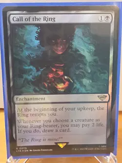 MTG Call of the Ring 3 card lot. #79, #79 foil, #355 - Image 2