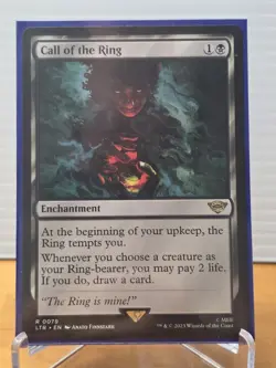 MTG Call of the Ring 3 card lot. #79, #79 foil, #355 - Image 3