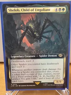 MTG Shelob, Child of Ungoliant 3 card lot. #230, #230 foil, #374 - Image 2