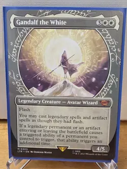 MTG Gandalf the White 2 card lot. #19 and #305. Lord of the Rings - Image 1