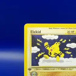 Elekid 22/111 1st Edition Non Holo Rare Neo Genesis Pokemon Card WOTC TCG 2000 - Image 4