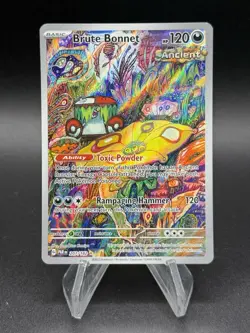 Brute Bonnet - 207/182 - Pokemon Paradox Rift Illustration Rare Card NM - Image 1