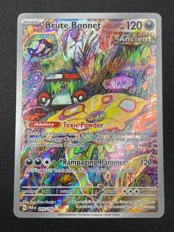 Brute Bonnet - 207/182 - Pokemon Paradox Rift Illustration Rare Card NM - Image 4