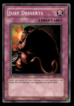Just Desserts SDK-A040 Starter Deck Kaiba 1st Edition 2002 - Yugioh - Image 1