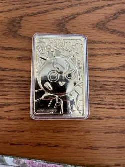 Pokemon Jigglypuff 23k Gold Plated Trading Card 1999 Nintendo #39 - Image 2