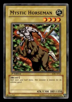Mystic Horseman SDK-A012 Starter Deck Kaiba 1st Edition 2002 - Yugioh - Image 1