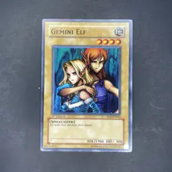 GEMINI ELF MONSTER CARD 1ST EDITION SD6-EN004 COMMON YUGIOH VLP - Image 1