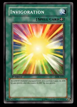 Invigoration SDK-A021 Starter Deck Kaiba 1st Edition 2002 - Yugioh - Image 1