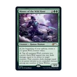 WOTC MtG Magic the Gathering Master of the Wild Hunt (MR) (Foil) NM - Image 1