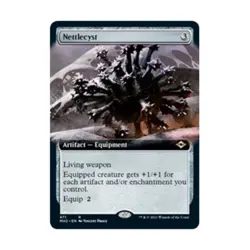 WOTC MtG Modern Horizons 2 Nettlecyst (Extended Art) (R) NM - Image 1