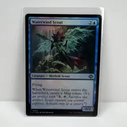 Waterwind Scout - The Lost Caverns of Ixalan MTG Magic The Gathering FOIL #0084 - Image 1