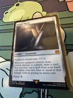 MTG Buster Sword Final Fantasy NM - Image 1