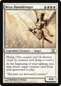 MTG Tenth 10th Edition - Reya Dawnbringer *FOIL* PROMO NM - Image 1