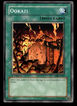Ookazi SDK-A023 Starter Deck Kaiba 1st Edition 2002 - Yugioh - Image 1