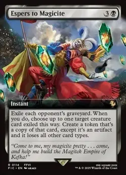Espers to Magicite - Foil Extended Art FIC MTG NM - Image 1
