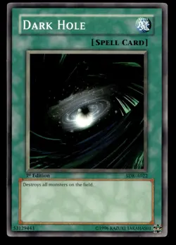 Dark Hole SDK-A022 Starter Deck Kaiba 1st Edition 2002 - Yugioh - Image 1