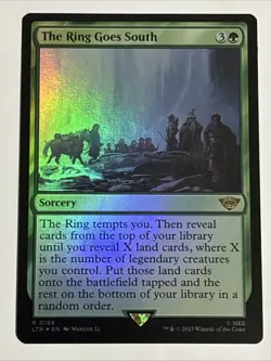 MTG Lord of the Rings The Ring Goes South Foil 0186 NM Rare - Image 1