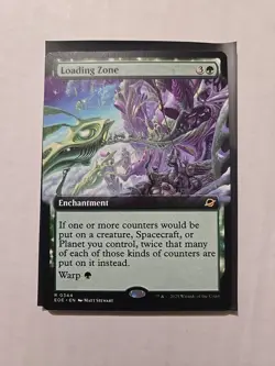 Loading Zone (Extended Art) - Edge of Eternities - NM - MTG Magic - Rare Enchant - Image 1