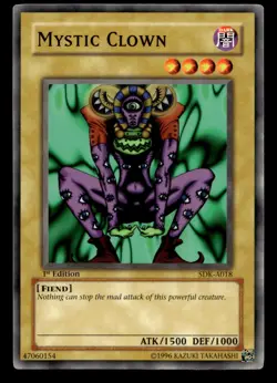 Mystic Clown SDK-A018 Starter Deck Kaiba 1st Edition 2002 - Yugioh - Image 1