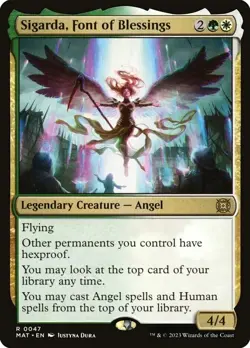 ** Sigarda, Font of Blessings ** Commander Deck ** MTG - Image 1