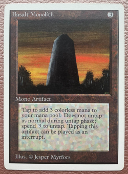 Basalt Monolith unlimited MTG Magic the gathering - Image 1