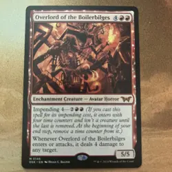 Overlord of the Boilerbilges Duskmourn: House of Horror Regular MTG - Image 1