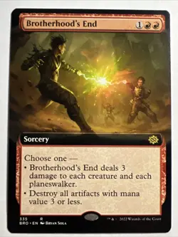 MTG Brotherhood's End - Extended Art - BRO - 335 - Near Mint+ Condition - Image 1