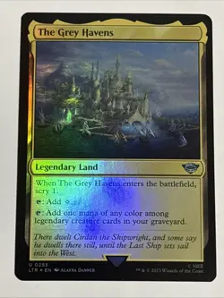 MTG Lord of the Rings The Grey Havens Foil 0255 NM - Image 1