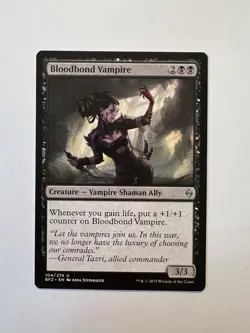 Bloodbond Vampire - MTG Battle for Zendikar - NM - Image 1