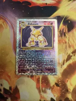 Alakazam • Pokemon Legendary Collection Reverse Holo Foil 2002 1/110 - Image 1