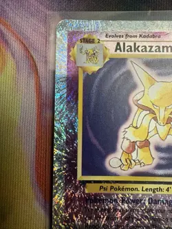 Alakazam • Pokemon Legendary Collection Reverse Holo Foil 2002 1/110 - Image 2