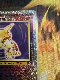 Alakazam • Pokemon Legendary Collection Reverse Holo Foil 2002 1/110 - Image 3
