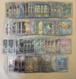 66 Card Pokemon 151 Scarlet Violet MEW Lot, All SIR, IR, Gold, Or Full Art 2023 - Image 1